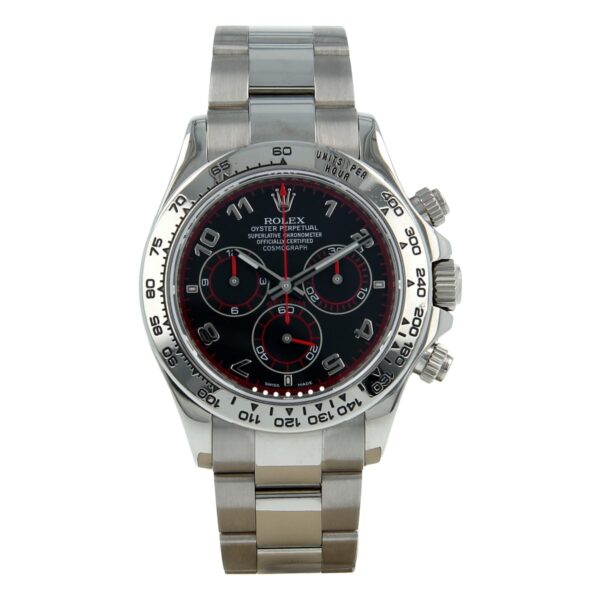 Rolex Daytona 116509 40mm White Gold Steel Sapphire Watch