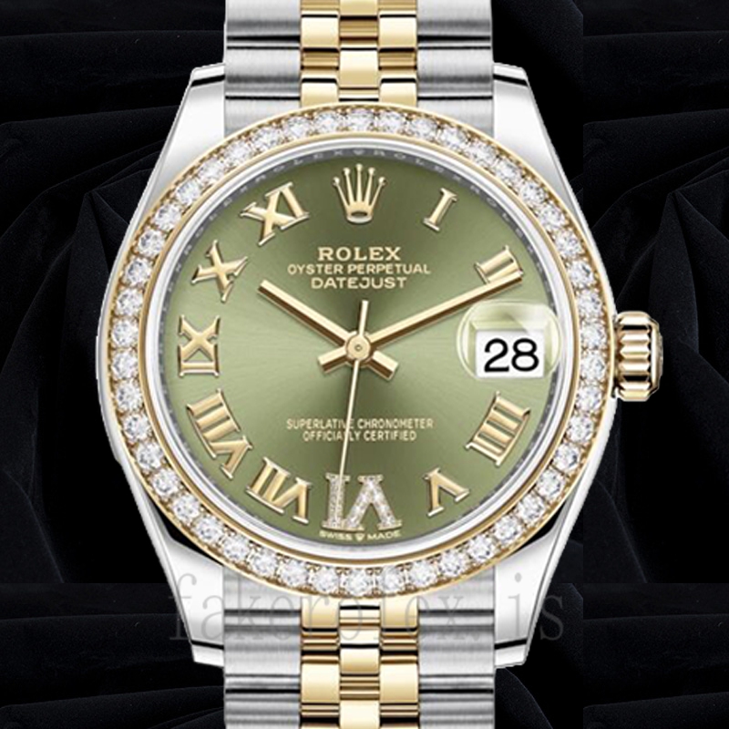 Rolex Datejust m278383rbr-0016 31mm Ladies Silver-tone