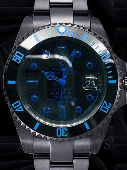 Rolex Submariner 40mm BLSTEALTH Men's Stainless Steel Automatic