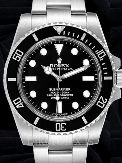 Rolex Submariner Men's 40mm 114060-97200 Bracelet Silver-tone