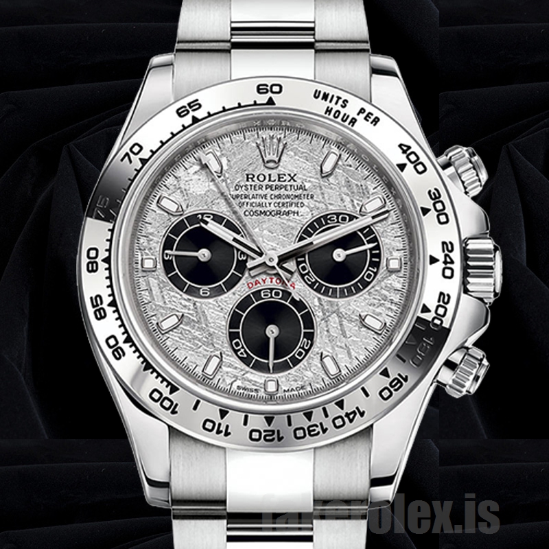 Rolex Daytona Men's 40mm m116509-0073 Silver-tone Watch